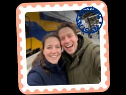 Selfie van een NS-medewerker