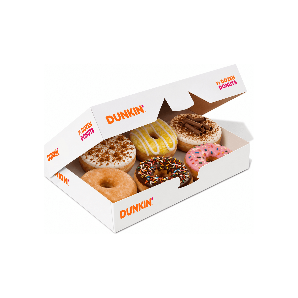 Box van 6 donuts