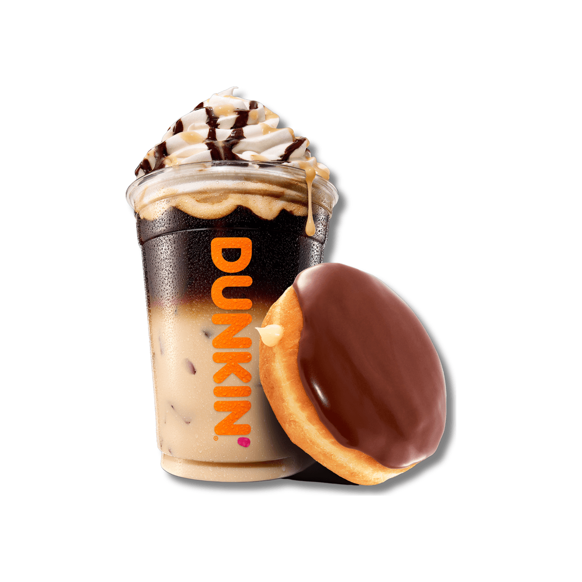 Donut met kleine drank naar keuze
